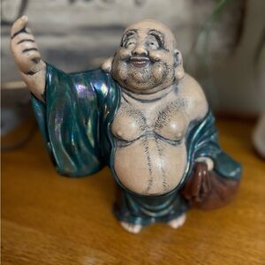 vintage Chinese ceramic Maitreya Buddha known as Budai/ "Laughing Buddha".
